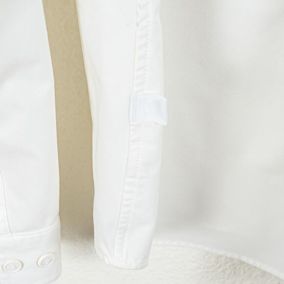 Lululemon Men's New Venture Long Sleeve Shirt in White size Medium - Picture 5 of 6